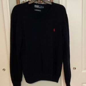 Polo by Ralph Lauren Men's Navy Crewneck Sweater